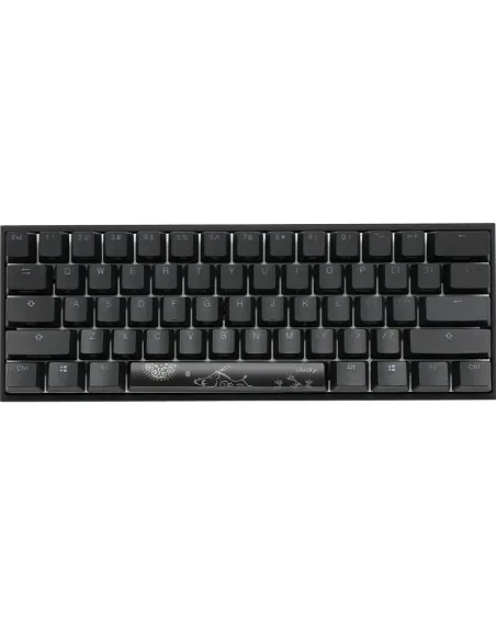 Ducky Mecha Mini tastiera Gaming USB Inglese Nero