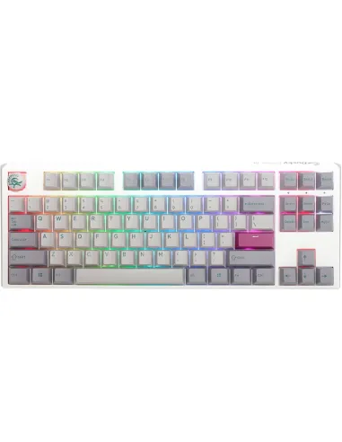 Ducky One 3 TKL tastiera Gaming USB Inglese US Argento
