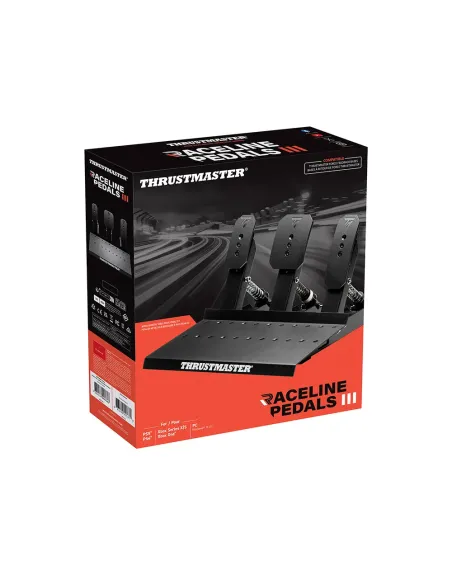 Thrustmaster Raceline Pedals III Nero RJ-12 Pedali Analogico Digitale PC, PlayStation 4, PlayStation 5, Xbox One, Xbox Series