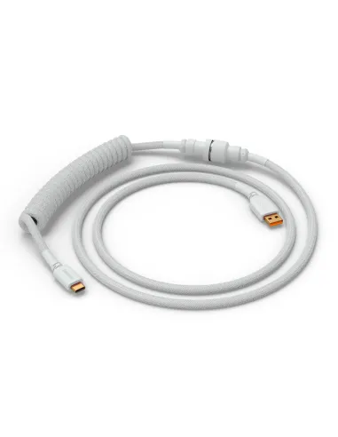 Glorious Gaming GLO-KB-ACC-CBL-COIL-GWHT cavo per tastiera mouse Bianco 1,4 m