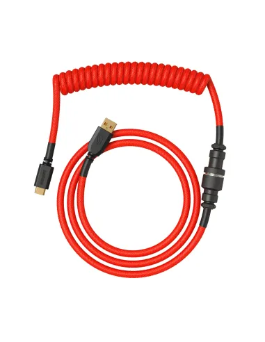 Glorious Gaming GLO-KB-ACC-CBL-COIL-CRED cavo per tastiera mouse Rosso 1,4 m