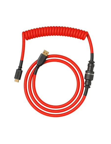 Glorious Gaming GLO-KB-ACC-CBL-COIL-CRED cavo per tastiera mouse Rosso 1,4 m