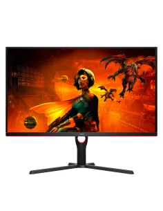 AOC G3 U32G3X BK Monitor PC 80 cm (31.5") 3840 x 2160 Pixel 4K Ultra HD LED Nero, Rosso 2