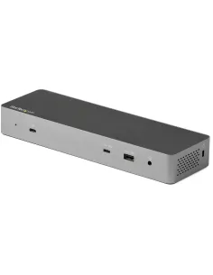 StarTech.com Dock Thunderbolt 3 compatibile con USB-C - Doppio monitor DisplayPort 1.4 4K 60Hz o doppio display HDMI - Laptop