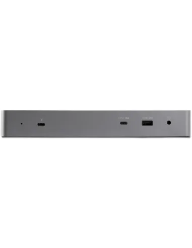 StarTech.com Dock Thunderbolt 3 compatibile con USB-C - Doppio monitor DisplayPort 1.4 4K 60Hz o doppio display HDMI - Laptop