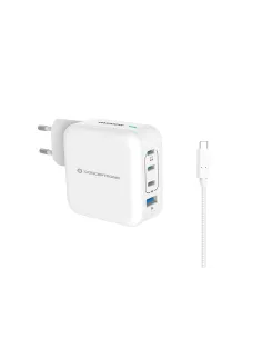 Conceptronic ALTHEA18W Caricabatterie per dispositivi mobili Universale Bianco AC Ricarica rapida Interno