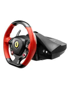 Thrustmaster Ferrari 458 Spider Nero, Rosso USB Sterzo + Pedali Xbox One 2