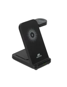 Rivacase VA4916 Caricabatterie per dispositivi mobili Orologio intelligente, Auricolare, Smartphone Nero USB Carica wireless