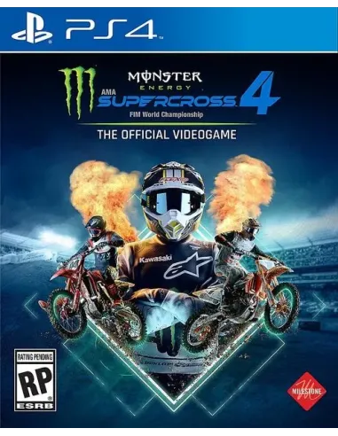 PLAION Monster Energy Supercross 4 Standard Inglese, ITA PlayStation 4