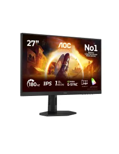 AOC G4 27G4X Monitor PC 68,6 cm (27") 1920 x 1080 Pixel Full HD LED Nero, Grigio 2