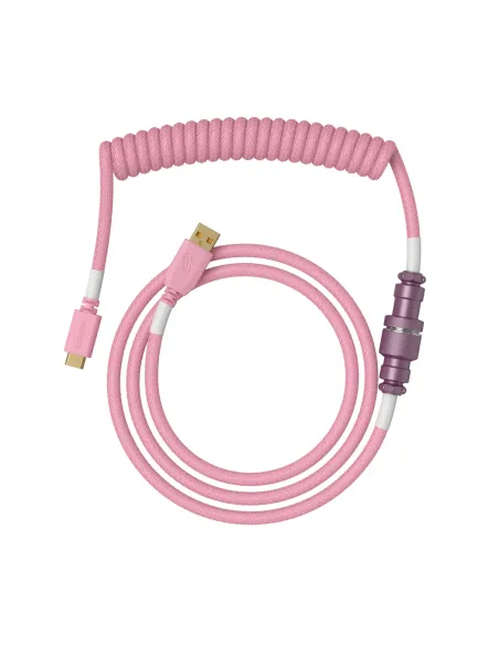 Glorious Gaming GLO-KB-ACC-CBL-COIL-PPNK cavo per tastiera mouse Rosa 1,4 m