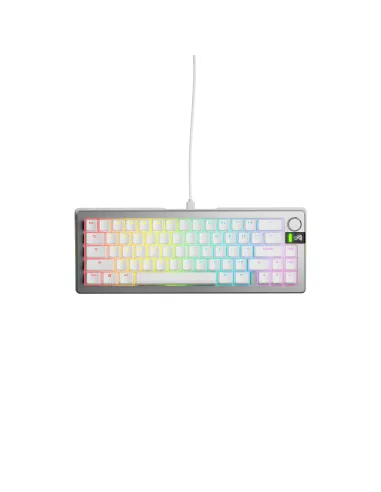 Glorious Gaming GMMK 3 PRO 65% Prebuilt tastiera USB QWERTY Inglese US Argento