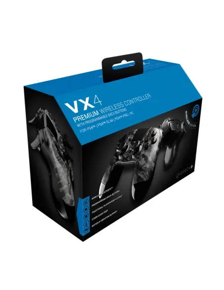 Gioteck VX4 Mimetico Gamepad PC, PlayStation 4