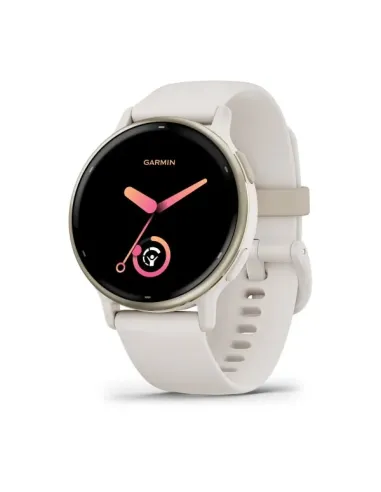 Garmin Vivoactive 5 3,05 cm (1.2") AMOLED 42 mm Digitale 390 x 390 Pixel Touch screen Bianco Wi-Fi GPS (satellitare)