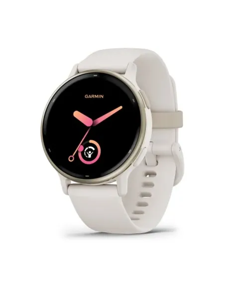 Garmin Vivoactive 5 3,05 cm (1.2") AMOLED 42 mm Digitale 390 x 390 Pixel Touch screen Bianco Wi-Fi GPS (satellitare)