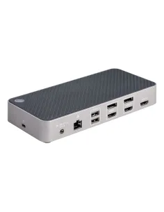 StarTech.com Docking Station USB-C per Tre Monitor - Dock USB C Triplo HDMI DP 4K - Hub USB a 5 Porte - GbE - PD 100W, 2