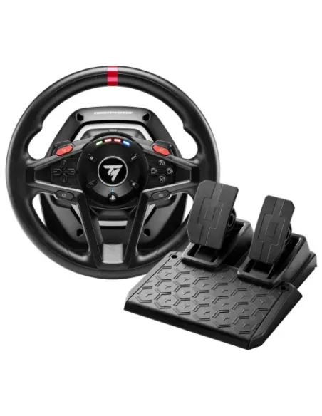 Thrustmaster T128-P Simtask Pack Nero USB Sterzo + Pedali Analogico Digitale PC, PlayStation 4, PlayStation 5