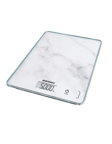 Soehnle Page Compact 300 Color marmo Superficie piana Rettangolo Bilancia da cucina elettronica