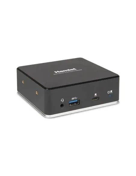 Hamlet HDKC-PD8000 replicatore di porte e docking station per laptop Cablato USB 3.2 Gen 1 (3.1 Gen 1) Type-C Nero