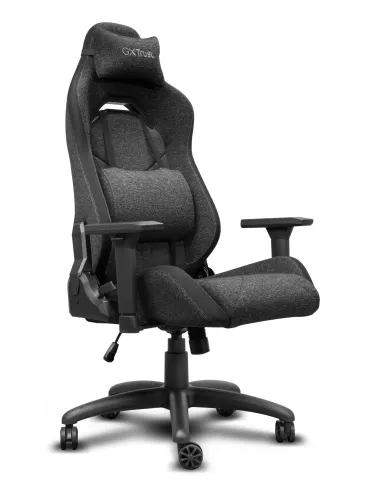 Trust GXT 723 Sedia per gaming universale Seduta imbottita Grigio