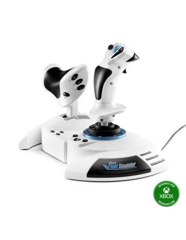 Thrustmaster T.Flight Hotas One Microsoft Flight Simulator Edition Nero, Bianco USB Joystick + leva di controllo del motore