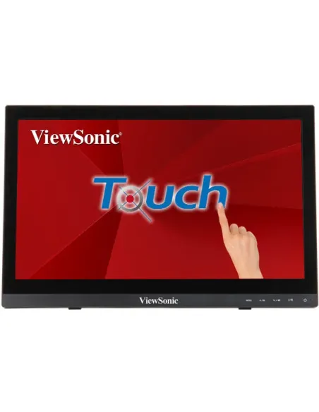 Viewsonic TD1630-3 Monitor PC 39,6 cm (15.6") 1366 x 768 Pixel HD LCD Touch screen Multi utente Nero