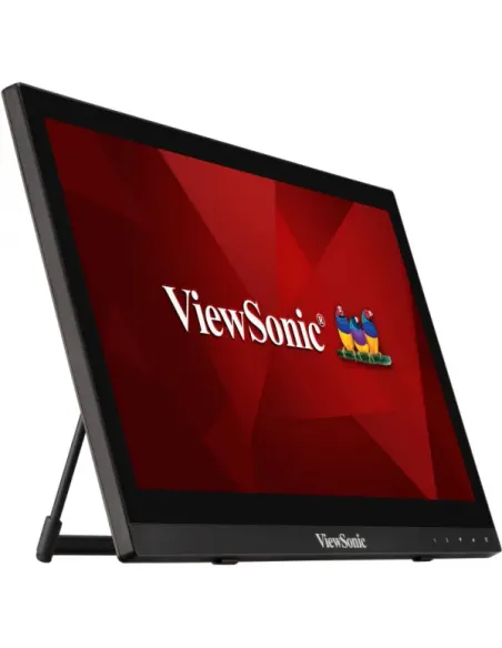 Viewsonic TD1630-3 Monitor PC 39,6 cm (15.6") 1366 x 768 Pixel HD LCD Touch screen Multi utente Nero