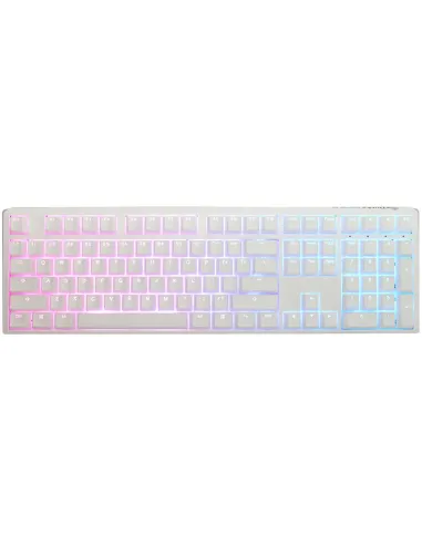 Ducky One 3 RGB tastiera Gaming USB QWERTY Inglese US Bianco