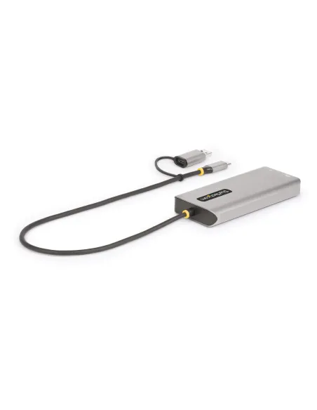 StarTech.com Adattatore multiporta USB-C con dongle USB-C a USB-A, doppio HDMI (4K30Hz 1080p60Hz), Hub USB-A 5Gbps a 3 porte,