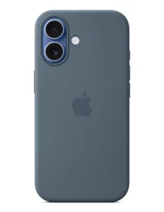 Apple Custodia MagSafe in silicone per iPhone 17 - Blu salmastro