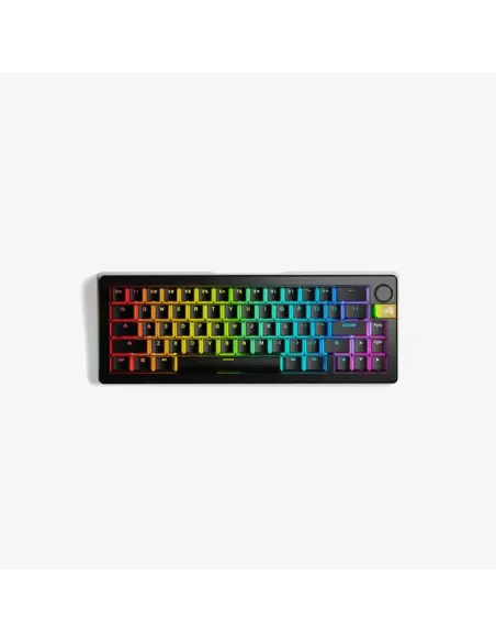 Glorious Gaming GMMK 3 PRO HE 65% Prebuilt Wireless tastiera RF Wireless QWERTY Inglese US Nero
