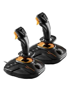 Thrustmaster T.16000M FCS SPACE SIM DUO Nero, Arancione USB Flightstick Analogico Digitale PC