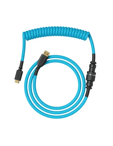 Glorious Gaming GLO-KB-ACC-CBL-COIL-EBLU cavo per tastiera mouse Azzurro 1,4 m
