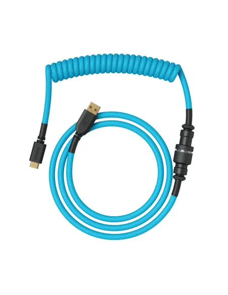 Glorious Gaming GLO-KB-ACC-CBL-COIL-EBLU cavo per tastiera mouse Azzurro 1,4 m