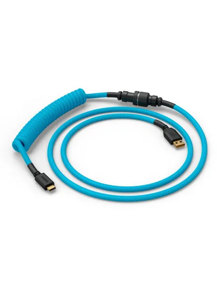Glorious Gaming GLO-KB-ACC-CBL-COIL-EBLU cavo per tastiera mouse Azzurro 1,4 m