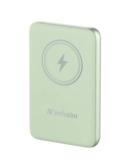 Verbatim Charge 'n' Go Polimeri di litio (LiPo) 10000 mAh Carica wireless Verde