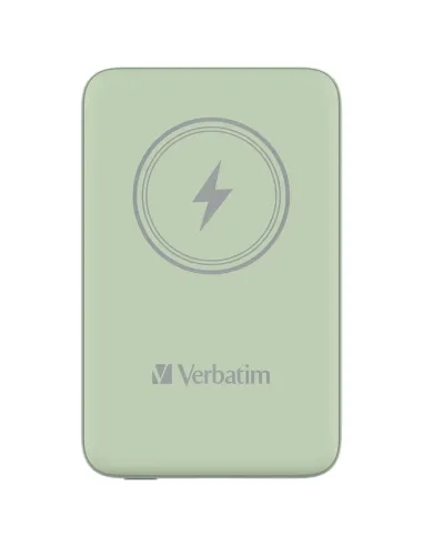 Verbatim Charge 'n' Go Polimeri di litio (LiPo) 10000 mAh Carica wireless Verde