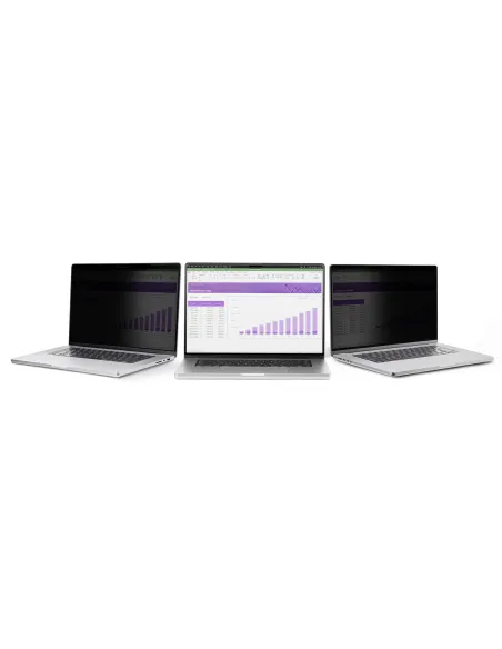 StarTech.com Filtro Privacy per MacBook Air 13" M2 M3 M4, schermo protettivo magnetico con riduzione della luce blu, doppia