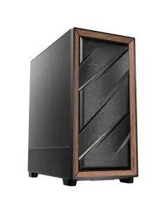 Antec FLUX SE Midi Tower Nero, Legno