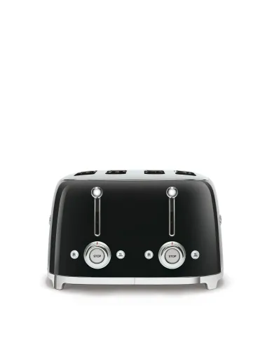 Smeg Tostapane 50's Style – Nero LUCIDO 4x4 – TSF03BLEU