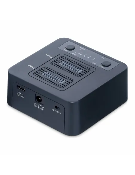 StarTech.com Duplicatore di unità M.2 NVMe 1 1, clonatore autonomo di dischi SSD M.2 fino a 90 GBpm, dock USB 3.2 20Gbps per