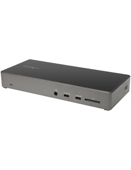 StarTech.com Dock USB type C - Docking station USB C con triplo monitor 4K - Power Delivery 100W - DP 1.4 Alt Mode & DSC, 2x