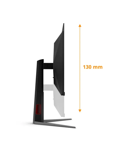AOC G4 Q27G4ZD Monitor PC 67,3 cm (26.5") 2560 x 1440 Pixel Quad HD QD-OLED Nero, Rosso