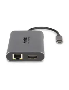 Hamlet HDKC-PD400D replicatore di porte e docking station per laptop Cablato USB 3.2 Gen 1 (3.1 Gen 1) Type-C Grigio 2