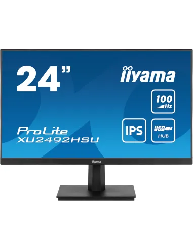 iiyama ProLite XU2492HSU-B6 Monitor PC 60,5 cm (23.8") 1920 x 1080 Pixel Full HD LED Nero