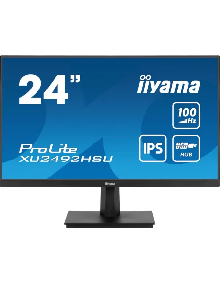 iiyama ProLite XU2492HSU-B6 Monitor PC 60,5 cm (23.8") 1920 x 1080 Pixel Full HD LED Nero
