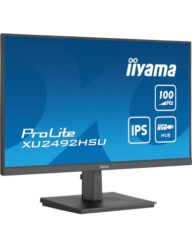 iiyama ProLite XU2492HSU-B6 Monitor PC 60,5 cm (23.8") 1920 x 1080 Pixel Full HD LED Nero