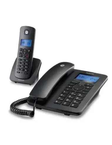 Motorola C4201 Telefono analogico DECT Identificatore di chiamata Nero