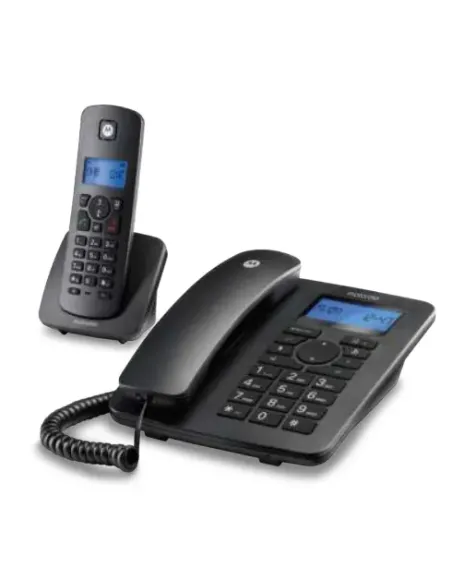 Motorola C4201 Telefono analogico DECT Identificatore di chiamata Nero