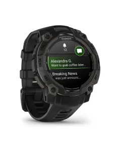 Garmin Instinct 3 AMOLED 3,05 cm (1.2") 45 mm Digitale 390 x 390 Pixel Touch screen Nero GPS (satellitare) 2
